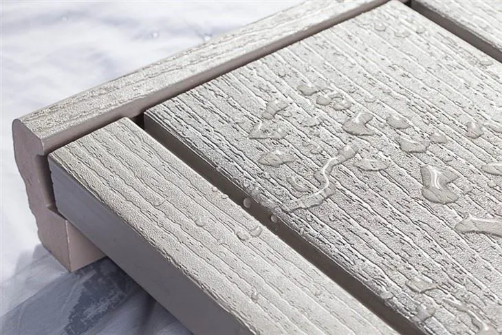 Papan Decking PVC Pengunci Kalis Air